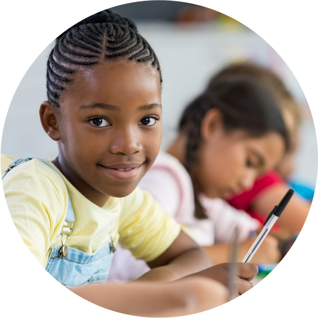 Happy Black School Student 300x300