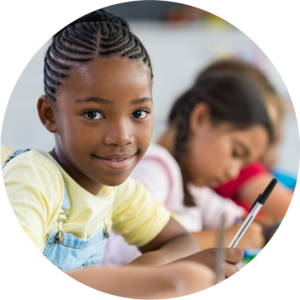 Happy Black School Student 300x300