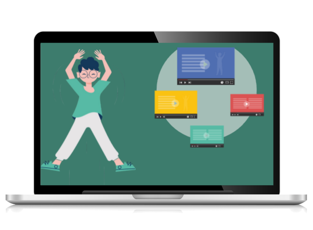 Homeschool brain break exercise video thumbnail